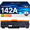 HALLOLUX 142A W1420A Toner Con Chip Compatibili per HP 142A W1420A 142X W1420X Cartucce di Toner per Laserjet Pro MFP M140w M140 M139w M139 Pro M110w M110 (1 Nero)