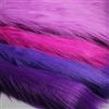YANGUANG Viola Tessuto in Pelliccia Sintetica Pelo Lungo 12 Cm Shaggy 50x170 Cm per L'artigianato Fai da Te Cosplay Sfondo Foto Prop Fursuit Tappeti Costumi Decorazione(Color:4 Rose Red)