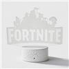PixelLumens Lampada Gaming, 16 Colori LED Con Telecomando, Lampada 3D USB Con Cavetto, Luce Notturna Decorativa Per Camera Da Letto, Regalo Per Gamer, Bambini, Ragazzi E Appassionati Di Videogiochi (FORTNT)