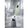 Generico Spazzolone Bagno WC con Dispenser di Detersivo Integrato, Pulizia Profonda e Igienica Senza Contatto, Setole Autopulenti, Base Antigoccia e Design Moderno Salvaspazio
