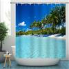 YISURE Tenda da doccia da spiaggia, tenda da doccia paesaggio 180 x 200 cm, larghezza 180 x altezza 200 cm