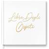 Hyggartn Libro degli Ospiti Vintage 21x21 cm - Guest Book per Matrimoni, Anniversari e Battesimi - 72 Pagine Vuote