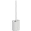 stardis Pure - Scopino per WC in silicone opaco, compatto, antibatterico, colore: Grigio delicato