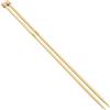 Coopay Ferri da Maglia in Bambù da 5.0 mm x 35 cm, Ferri da Maglia in Legno Caldo per Mani Artritiche, Ferri da Maglia per Principianti, ferri in Lunghi per Coperte e Grandi Progetti