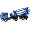 Herpa modello camion MAN TGS TN autoarticolato betoniera Martin Baur, miniatura in scala 1:87, pezzo da collezione, Made in Germany, plastica