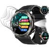 SRSRROP 5pcs Pellicola idrogel per Blackview W50 Pro 1.45，Smart Watch Trasparente TPU Pellicola flessibile，HD Clear Hydrogel autoreparante film idrogel，anti-graffio protettore idrogel