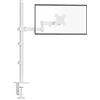 Bracwiser Supporto singolo completamente regolabile per monitor 13 15 17 19 20 22 23 24 26 27 30 32 pollici VESA 75 100, bianco, MD7821W