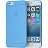 doupi UltraSlim Custodia per iPhone 6 / 6S (4,7 Pollici), Satinato fine Piuma Facile Mat Semi Trasparente Cover, Blue