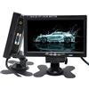 Pardarsey Monitor da 7 pollici HDMI 1024 x 600 HD TFT LCD Display Ingresso AV VGA Altoparlante incorporato per Raspberry Pi 3 Modello B+ 3B CCTV Computer PC DVR Auto
