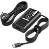 GBMGLRY 65 W 45 W USB C Caricabatterie Compatibile con Dell Latitude 5420 5520 5320 5430 5290 7410 7420 Chromebook 3100 5400 XPS 13 9320 9370 9510 Adattatore AC Tipo C