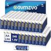 avmzvo Batterie AA 240 pezzi, LR6 1,5 V, alcaline, potenza duratura, potente, può essere utilizzata per giocattoli, sveglie e altri dispositivi elettronici【10 anni di garanzia】