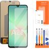 AGCUT Display LCD per Samsung Galaxy A26 5G A266 A266B SM-A266B SM-A266E LCD di Ricambio Touch Screen Assembly con Riparazione Kit (Nero, Senza Impronte )