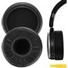 GEEKRIA Cuscinetti auricolari di ricambio Geekria per cuffie AKG N60NC Wireless, imbottiture, parti di riparazione (neri)