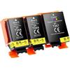 Veson Compatible Cartucce per Epson T2661 T2670 Cartucce d'inchiostro Sostituzione per Epson WF-100W WF-110W Workforce Printers (2 Nero, 1 Colore)