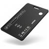 B BestCon Air Tag Card per iOS e Android, carta tracciante ricaricabile sottile per portafoglio per Apple Find My e Google Find My Device, carta anti-smarrimento impermeabile IP68 per valigie e borse