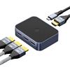 AGFINEST Switch HDMI 2.1 8K@60Hz/4K@144Hz, 3 in 1 Out, 48 Gbps 3D, Supporta HDR, Dolby Atmos, UHD, HDCP per PS5/Switch/Xbox/HDTV/Monitor
