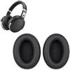 SRLWMYI Cuscinetti di ricambio compatibili con Sennheiser HD 4.50bt/HD 4.50btnc/Hd4.50se/Hd4.40bt/Hd4.30g/Hd4.20s/Hd458bt/HD 450/Hd450bt/Hd400s/Hd350bt, tessuto morbido. &morbida pelle proteica. nero