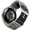 BINLUN Cinturini per Orologio in Nylon Paracord Intrecciato 18mm 20mm 22mm Sgancio Rapido Militare Tessuto Cinturino di Ricambio per Smartwatch Compatibile con Samsung Galaxy/Adatto per Garmin