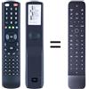 Snrigw Telecomando di ricambio adatto per Bose Soundbar 500 700, 809945-0010 (nessuna funzione WiFi e Bluetooth)
