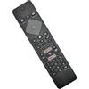 YQZBTX Nuovo telecomando per Philips Ambilight 4K LED LCD Smart TV 43PUS8105/12 50PUS8105/12 58PUS8105/12 70PUS8105/12 43PUS7855/12 50PUS7855/12 - Nessuna installazione necessaria
