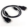 Ytian Switian - Confezione da 2 cavi adattatori per cuffie da RJ9 a 3,5 mm, per collegare telefono a PC, cuffie e microfono, 25 cm