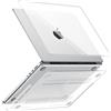 CLM-Tech Custodia compatibile con MacBook Pro 14 Pollici M5 M4 M3 M2 M1 - Custodia rigida ultra sottile Snap Case Cover trasparente