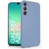 N NEWTOP Cover Compatibile per Samsung Galaxy A26 5G, Custodia TPU SOFT Gel Silicone Ultra Sottile Flessibile Case Posteriore Protezione Fotocamera Anti Urto Guscio Scocca Colorato Fina (Viola)