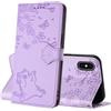 Netany Cover per iPhone Xs Max (6,5 Pollici), Flip Premium Pelle PU Libro Portafoglio Protettiva Custodia con Slot Scheda Supporto Stand Magnetica Protezione Completa Cover per iPhone Xs Max (Porpora)