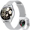 NONGAMX Smartwatch Donna Orologio con Chiamate Bluetooth: 1.27 Orologio Intelligente 100 Modalità Sportivo Smart Watch con Assistente Vocale Fitness Tracker IP68 Impermeabile Contapassi Polso per Android iOS