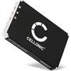 CELLONIC 1x Batteria per Telecomando Compatibile con Logitech Harmony 915 Remote, Harmony 1100 Remote, Harmony 1000 Remote, 190582-0000 - (1300mAh, 3.7V)