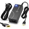 PAEBAI+ Caricatore per Lenovo PC Portatile 65W 45W Alimentatore per Lenovo Thinkpad T460 T470 T470S T440 T450 T540P E531 E570 E560 L440 L460 L470 X270 X250 X240 G50 G50-45 G50-70 G50-80 Caricabatterie