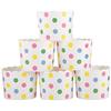 Webake Pirottini di Carta per Muffin Cupcake 50 Pezzi Mini Stampo Muffin in Pois Colorati per Cioccolatini Gelatine Dessert Torta Matrimoni Compleanni Feste