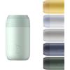 Chilly's Serie 2 Tazza da Caffè Termica - Tazza a Doppia Parete con Coperchio - Acciaio Inossidabile senza BPA - Lichen Green, 340ml