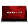 Viewsonic Monitor led 15.6" Viewsonic TD1655 Full HD 1920x1080p 14ms classe C Argento [B08778F756]