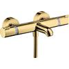 hansgrohe Ecostat Miscelatore termostatico vasca Comfort esterno, oro lucido, 13114990
