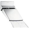 hansgrohe Raindance Rainfall - Soffione doccia, Doccia a pioggia quadrato (153 mm) con 1 getto per montaggio a parete/soffitto, con funzione anticalcare, cromo, 26442000