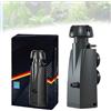 BAIFULAI Skimmer per acquario, 160 l/h 3 W, per acquari fino a 200 l, aspiratore superficiale con spugna e ventose, filtro per acquario, rimozione pellicola d'olio