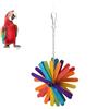 Cyrank Giocattoli Per Uccelli Per Parrocchetti, Bastoncini Da Masticare Per Pappagalli Bastoncini Per Ghiaccioli In Legno Multicolore Giocattoli Da Masticare Digrignare I Denti Gabbia Per Uccelli Accessori