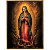 DRW Quadro Madonna di Guadalupe con cornice 32 x 3 x 42 cm