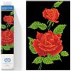 DIAMOND DOTZ Kit di Corsage Dotz Rosa Rosso Diamante