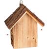 Relaxdays Casetta per Coccinelle, Legno d'Abete, da Appendere e Poggiare, Giardino e Balcone HLP 23x19x12,5 cm, Naturale