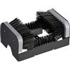 Relaxdays Pulisci Scarpe Ingresso con Spazzole per Pulizia Sneaker e Suola Stivali, Tappeto da Pavimento Esterno, Setole