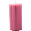 Villeroy & Boch - Fleur Gifts candela, dimensioni: ca. 7,5 × 15 cm, rosa, candela decorativa con la caratteristica forma Fleur, cera dai colori intensi (paraffina)