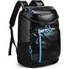 TOURIT Zaino refrigerante, 28 l, con apribottiglie, contiene 30 lattine, nero