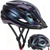 BUOAZR Casco da Bicicletta - Certificato CE per Corsa MTB Ciclismo Leggero - Protezione di Sicurezza per Uomo Donne Adulti - Taglia Regolabile - Regolabile da 58 a 62 cm