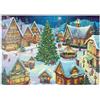 MyPuzzle.com MyPuzzle La Magia Del Natale Nel Villaggio - Premium 500 Pezzi Puzzle - MyPuzzle Collezione speciale di Puzzle Galaxy