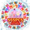 LTANQIN 555 Pezzi Palloncini Acqua, Colorato Bombe Dacqua Palloncini con 4 attacchi per rubinetto, Palloncini Acqua Autosigillanti, Water Balloons, Adatto per Giochi Acqua Bambini,Spiaggia, Piscina