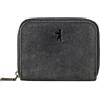 Berliner Bags Portamonete Braga Donna Piccolo in Vera Pelle con Cerniera | Grigio, Portafoglio Mini Compatto, per Banconote e Monete, Fodera in Cotone, Versatile, Tascabile, Elegante