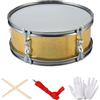Rullante da 13" con guanti da pratica Batteria musicale per ragazzi e