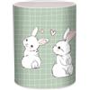 Quo Vadis - Portamatite - Animascot - Coniglio - 8x8x10,5 cm - Metallo